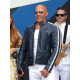Fast and Furious 9 Vin Diesel FF9 Fatherhood Blue Leather Jacket