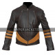 Wolverine X-Men Origins Hugh Jackman Costume Retro Biker Brown Leather Jacket