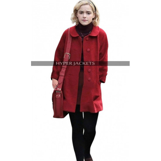 Kiernan Shipka Chilling Adventures of Sabrina Spellman Red Coat
