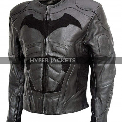 Batman Arkham Knight Costume Armored Motorcycle Padded Biker Leather Jacket