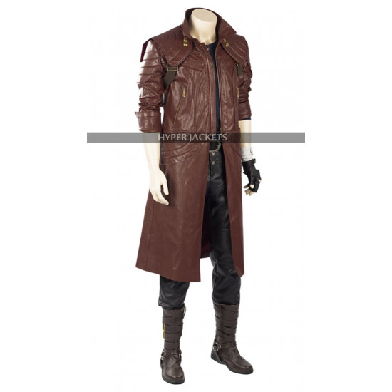 DMC 5 Devil May Cry Cosplay Costume Dante Leather Coat