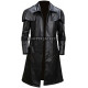 Fallout New Vegas NCR Veteran Duster Black / Brown Leather Coat