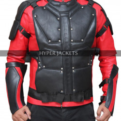 Suicide Squad Deadshot Cosplay Leather Jacket
