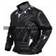 Black Panther Avengers Infinity War T'Challa Costume Black Leather Jacket