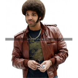 Anchorman 2 The Legend Continues Drake Leather Jacket  