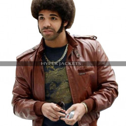 Anchorman 2 The Legend Continues Drake Leather Jacket  