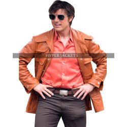 Barry Seal American Made Tom Cruise Leather Jacket