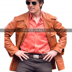 Barry Seal American Made Tom Cruise Leather Jacket