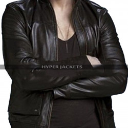 Eric Northman True Blood Black Leather Jacket  