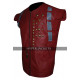 Star Lord Guardians Of Galaxy Chris Pratt Peter Costume Red Leather Vest