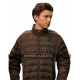 Tom Holland Avengers Infinity War Peter Parker Quilted Bomber Brown Jacket