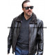 Ricky Gervais After Life Black Leather Jacket 