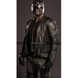 John Diggle Arrow David Ramsey Black Leather Costume