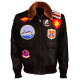 Top Gun Maverick 2020 Tom Cruise Aviator Pilot Leather Jacket