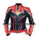 Avengers Endgame Captain Marvel Brie Larson Costume Leather Jacket
