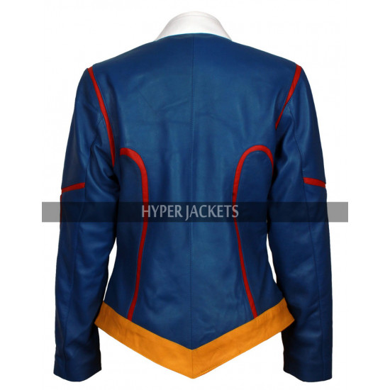 Supergirl Kara Danvers Costume Leather Jacket 