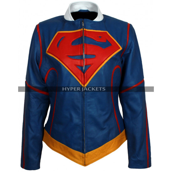 Supergirl Kara Danvers Costume Leather Jacket 
