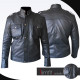 Aaron Paul Breaking Bad S4 Jesse Pinkman Leather Jacket