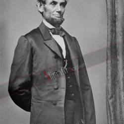 Abraham Lincoln Black Long Coat