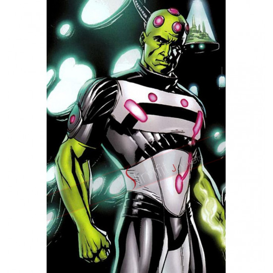 Brainiac Superhero Cosplay Jacket Costume