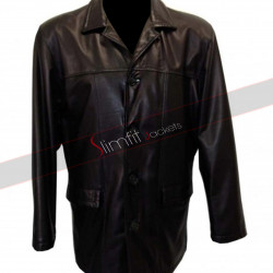 Se7en Brad Pitt (David Mills) Black Jacket Coat