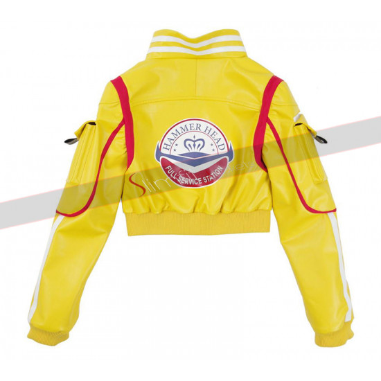 Final Fantasy XV Cidney Cosplay Yellow Jacket