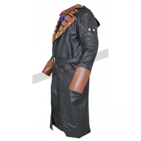 Assassin's Creed Unity Arno Dorian Leather Coat Costume