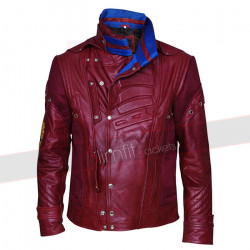 New Starlord Cosplay Halloween Leather Jacket