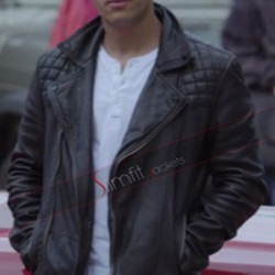 Tony Padilla 13 Reasons Why Quilted Leather Jacket