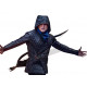 Robin Hood (Taron Egerton) Quilted Black Leather Jacket