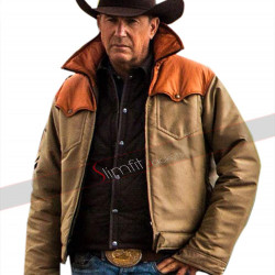 Yellowstone Kevin Costner (John Dutton) Cotton Jacket
