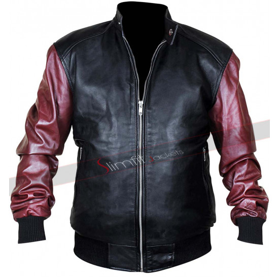 justice league flash leather jacket