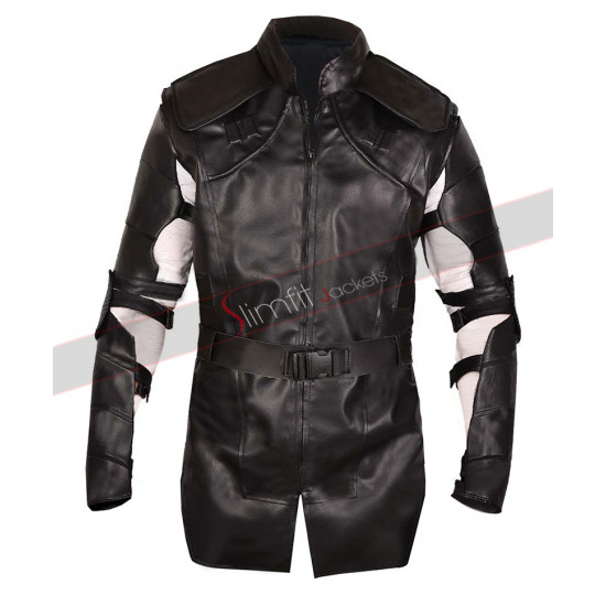 Avengers Endgame Hawk-Eye Clint Barton Leather Costume Jacket