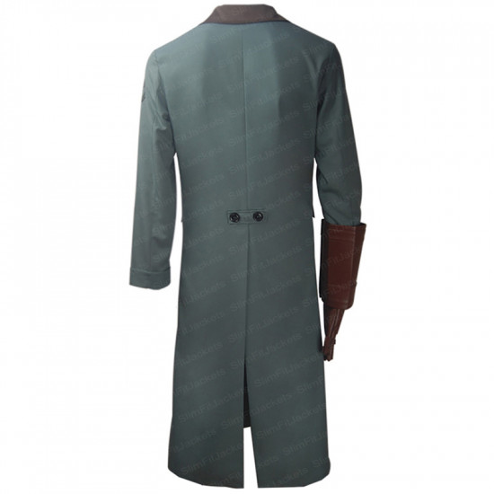 Hellboy Anung Halloween Costume Trench Coat Jacket