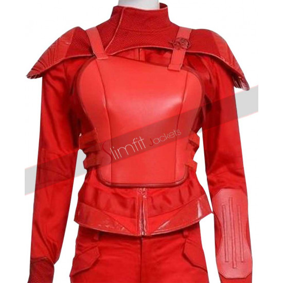 The Hunger Games Mockingjay Red Jacket