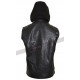 AJ Styles WWE Black Leather Vest